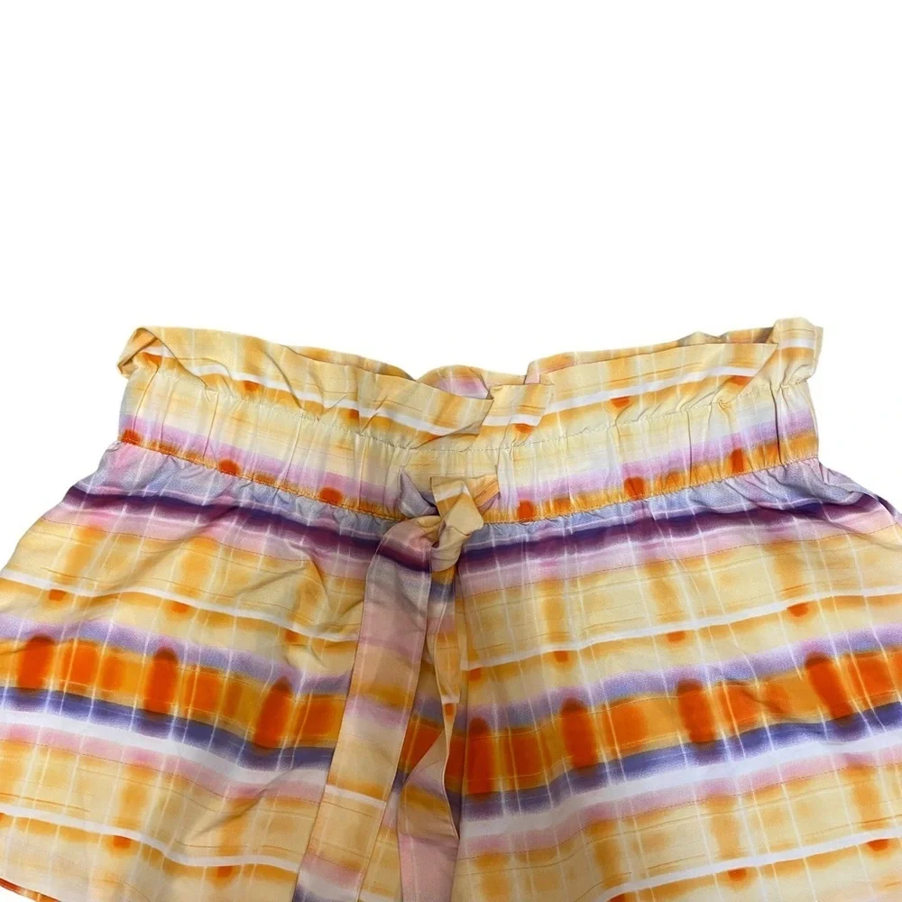 Future Collective Women’s Tie-Waist Paperbag Shorts Womens‎ XL NWT